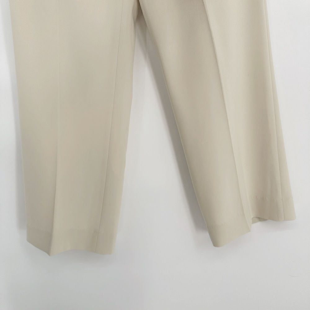 NEW Filippa K Hutton Straight Trouser Pants High Rise in Ivory Women's 38 US 8 - Picture 4 of 10